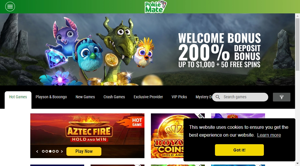 Pokie Mate Casino